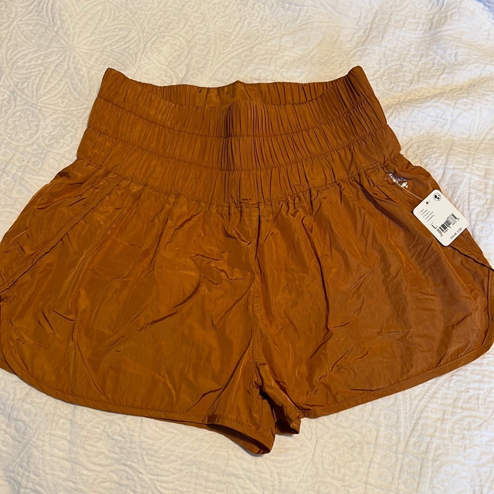 FP Movement by Free People Orange Athletic Shorts